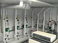 Chaufferie immeuble